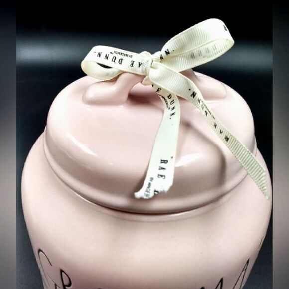 Rae Dunn Magenta Large Cookie Jar Grandma's Cookies Pink - Picture 3 of 14